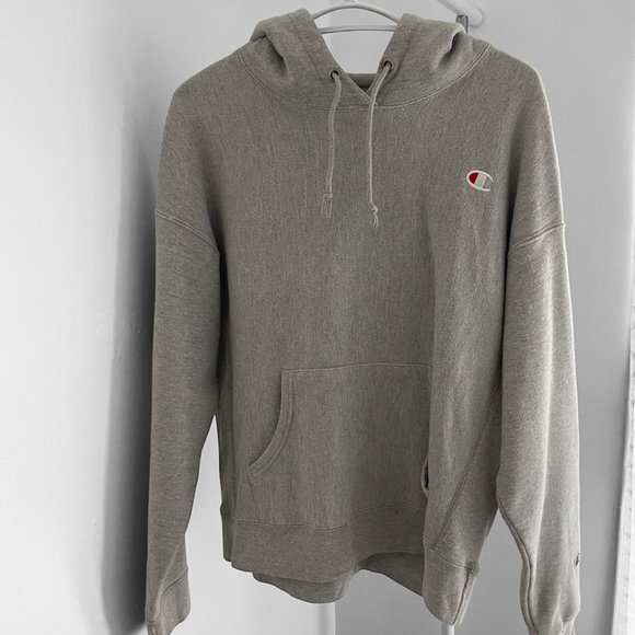 Champion Women's Reverse Weaved Hoodie, Grey, X-Large - Picture 1 of 10